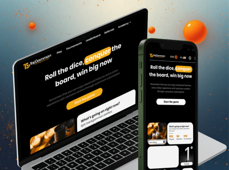TajGammon – Online Backgammon Game Platform