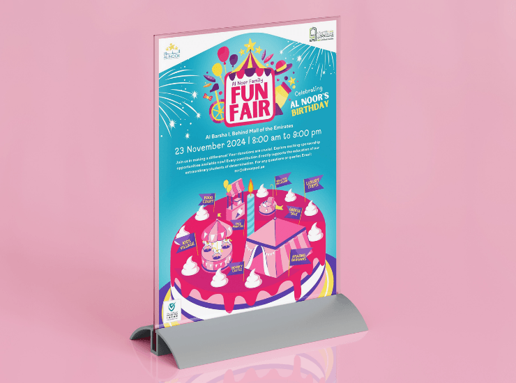 alnoorEvent Poster Design