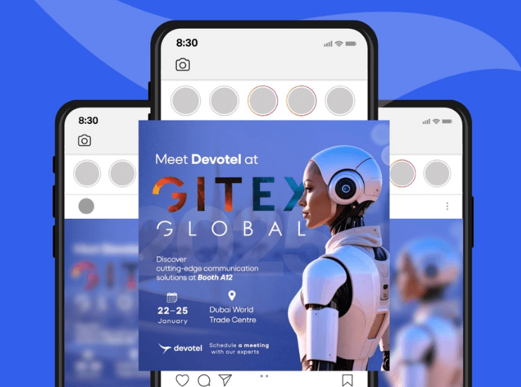 Devotel Event Social Media Design