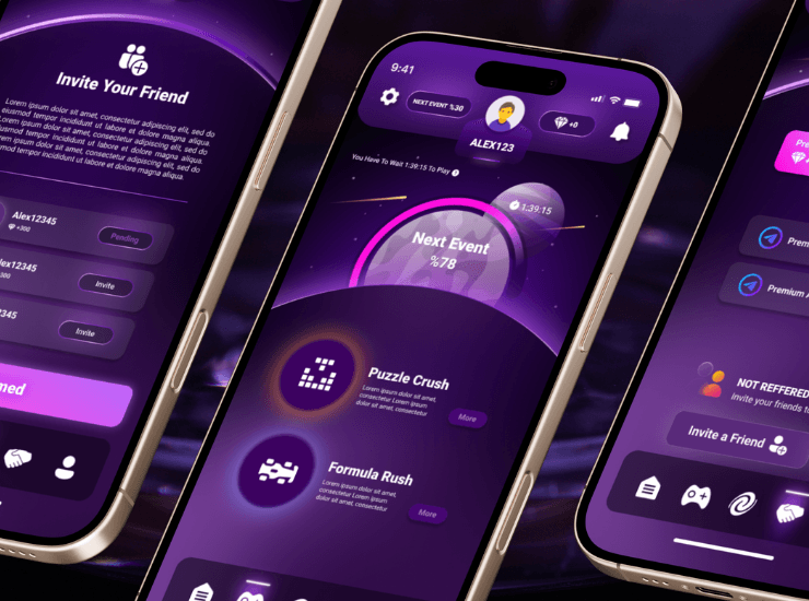 Laqitap – Event-Based Mobile Gaming Hub