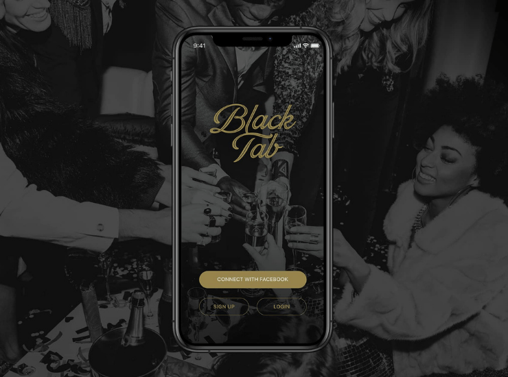 Black Tab – Nightlife City Explorer App