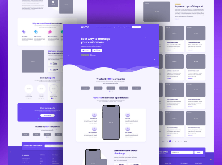 Apper – Customer Management Web Platform